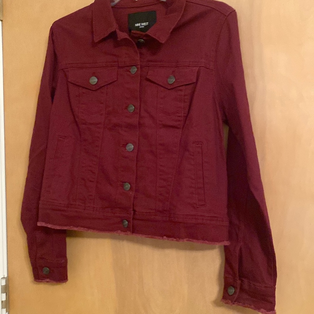 Nine West NWT Women’s Denim Sarah Jacket - Size Medium